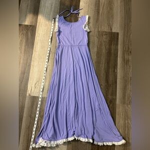 WDW Well Dressed Wolf Omni Jo Purple Maxi, Size 8 girls. GUC
